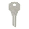thumbnail image 1 of Llave en blanco Lock Hillman KeyKrafter 154 de latón con 4 llaves en blanco de una cara, 1 of 1