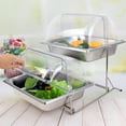 thumbnail image 2 of 1Pc Dessert Showcase Cake Cover Dessert Pastry Showcase Sample Case Plastic Cake Case Transparent, 2 of 8