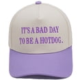 thumbnail image 2 of Baseball Caps for Casual Home Leisure with Embroidered Color Style Patterned Adjustable Snapback Hat for All Seasons, 2 of 3