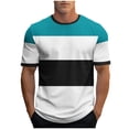 thumbnail image 2 of JXMVOJ Men's Spring Casual Sports T-Shirt, Cotton Polyester Long Sleeve Tops for Outdoor, Gym, Daily Wear with Fashionable Print Design, 2 of 5