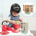 thumbnail image 2 of MasteelfCA 1 Set Mini Fridge Toy Mini Food Set Tiny Stuff Miniature House Pretend Play Toy, 2 of 7