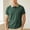 Army Green, variant on VgaVtl Preppy Polo Mens Shirts Short Sleeve Summer Everyday Color Block Button Casual Collared Mens Shirts