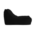 thumbnail image 4 of Loungie Resty Memory Foam Sofa Nylon Indoor/ Outdoor Self Expanding Water Resistant Sleeper Couch, Black, 4 of 9