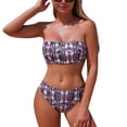 thumbnail image 2 of Womens Swimsuits Floral Print Tankini Bikini Separates Two Piece Bathing Suits for Beach Vacation, 2 of 10