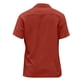 thumbnail image 5 of Designer Spring Summer Men's Casual Cotton Linen Solid Color Short Sleeve Shirts Loose Shirts L, 5 of 6