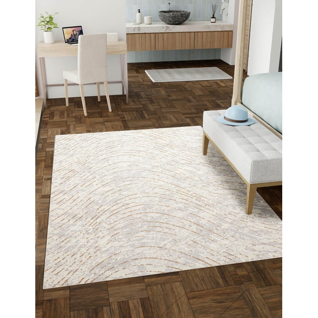 ECARPET Nova Contemporary/Modern Area Rug for Living Room, Bedroom, Dining Room, Entrance, Hallway and More