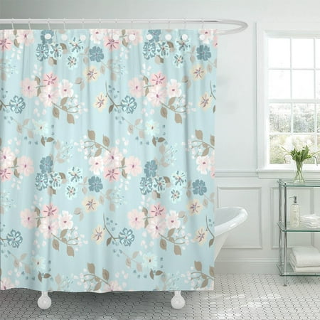 shabby chic shower curtains floral