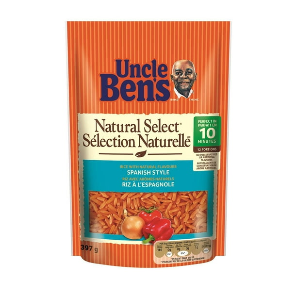 Riz Sélection Naturelle de marque Uncle Ben’s riz à l'espagnole, 397 g La perfection à tout coup