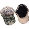 thumbnail image 4 of Camouflage Baseball Cap Show Wigs Caps Sunshade Hip Hop Hat, 4 of 7
