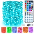 thumbnail image 1 of Guirnalda de luces navideñas BrizLabs de 10 m, 100 LED con control remoto RGB, 1 of 7