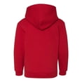 thumbnail image 2 of Russell Athletic Youth Dri Power Hooded Pullover Sweatshirt, M, True Red, 2 of 3