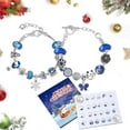 thumbnail image 3 of SANMADROLA Christmas Advent Calendar Bracelets 2025 for Girls 24 Days Xmas Countdown Calendar DIY Jewelry Making Kit Gift 22 Charm Beads 2 Bracelets for Kids Teens Women, 3 of 7