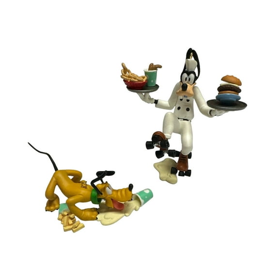 2005 Order Up! (Goofy and Pluto) Hallmark Keepsake Christmas Tree Ornament - QRP4082