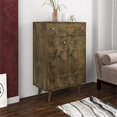 thumbnail image 2 of Manhattan Comfort Meuble de Rangement de Liberté en Brun Rustique, 2 of 8