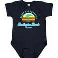 thumbnail image 3 of Inktastic Summer Enjoy the Sunshine Huntington Beach California Blue Boys or Girls Baby Bodysuit, 3 of 5