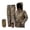 Camo, variant on Rain Suit for Men and Women, Waterproof Breathable Lightweight 2 Piece Rainwear Set with Jacket and Pants for Outdoor Use