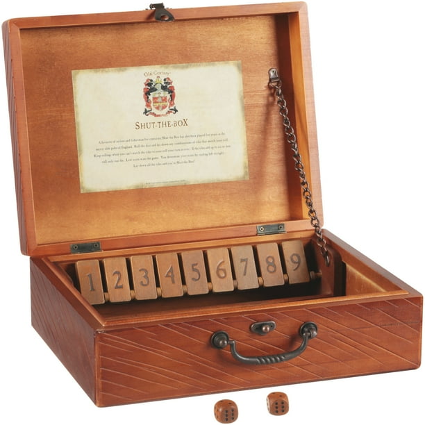 Front Porch ClassicsÂ® Old Century Shut The Box Game - Walmart.com