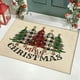 thumbnail image 4 of Decoraciones navideñas, adornos navideños, regalos navideños, tapete decorativo navideño para cocina, juego de tapetes de cocina resistentes al aceite y las manchas, tapete de entrada resistente al de, 4 of 6