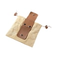 thumbnail image 4 of Bolsa de alimentación, bolsa para recoger frutas, plegable, ligera, portátil, para caza, cinturón para acampar, actividades al aire libre, flores Caqui, 4 of 9