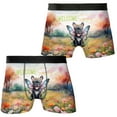 thumbnail image 3 of Welcome Spring Fairy French Bulldog in Flower Meadow All Over Print Boxer Briefs Underwear for Men Dad Dog Lover Gifts - 13002, 3 of 6