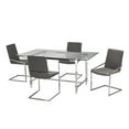 thumbnail image 2 of Magnum Dining Set, 5-Piece, Grey, 2 of 2