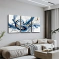thumbnail image 2 of Hieng Wall Art For Bedroom Canvas Wall Decor For Living Room Field Scenery Wall Paintings Abstract Wall Pictures Office Decorations Framed Prints Artworks Modern Bathroom Room Home Decor 3 Piece, 2 of 5