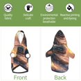 thumbnail image 5 of Bingfone Mythical Serpent Mountain Sunrise Dog Clothes Hoodie, Pet Winter Coat,Puppy Sweatshirts for Small Dogs Boy Girl,Suitable for All Breeds-Small, 5 of 6