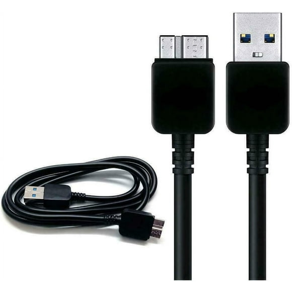 Yustda New USB 3.0 Cable PC Laptop Data Sync Cord Lead for Western Digital WD Mybook Essential 3 Terabyte, 4 Terabyte 3TB 4TB USB 3.0 External Desktop Hard Disk Drive HDD HD Srorage