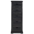 thumbnail image 1 of Hawthorne Collection Armoire à 5 Tiroirs en Pin, Noire, 1 of 8