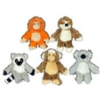 thumbnail image 5 of Ultra Soft Dog Toys Oh So Cute Bark Cuddle Buddies Furry Zoo Animal Squeakers (Orange Tamarin Small), 5 of 7