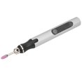 thumbnail image 2 of Electric Micro Engraver Pen Mini DIY Vibro Engraving Tool Kit Nail Removal AccessoriesSilver, 2 of 5