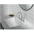 thumbnail image 3 of Delta 3558-Mpu-Dst Trinsic 1.2 GPM Widespread Bathroom Faucet - Nickel, 3 of 7