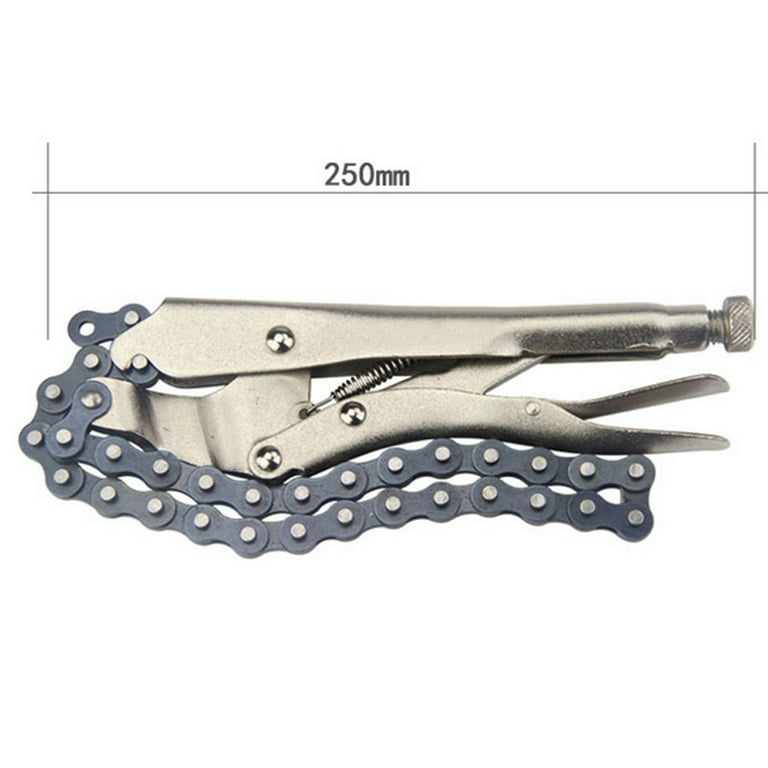 Vise grip on sale chain wrench