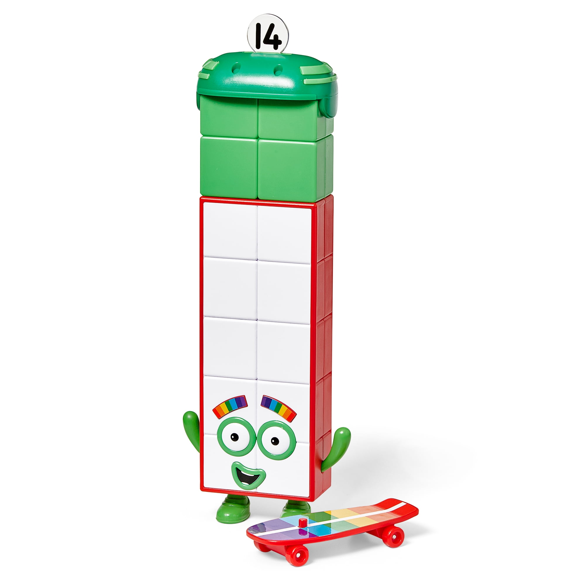 hand2mind Numberblocks Friends Thirteen and Fourteen Figures, Numbers for Toddlers, Math Toys for Kids 3-5, Small Figurines for Kids, Preschool Learning & Education Toys, Birthday Gifts for Kids