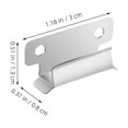 thumbnail image 2 of Toyvian 16-Piece Stainless Steel Bed Cover Clamps for Secure 3D Printer Attachment and Stable Printing Performance, 2 of 8