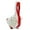 White, variant on Christmas Porch Goose Outfit - Santa Cement Yard Goose for Lawn & Garden Decor, Funny Holiday Goose Clothes for Outdoor Xmas Decoration, Party & Patio