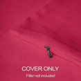 thumbnail image 4 of Cushion Covers 2pc Set (50 X 50 Cm) - Sunbeam Yellow - Solid Dyed Cotton Canvas, 4 of 5