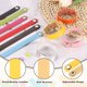 thumbnail image 3 of Uxcell 10 Pcs Pulseras de Cuero Planas Pulseras de Broche de Cuero Ajustables Cuffs en Blanco Pulseras de Manualidades para Hombres Mujeres Fabricación de Joyería, Amarillo, 3 of 6
