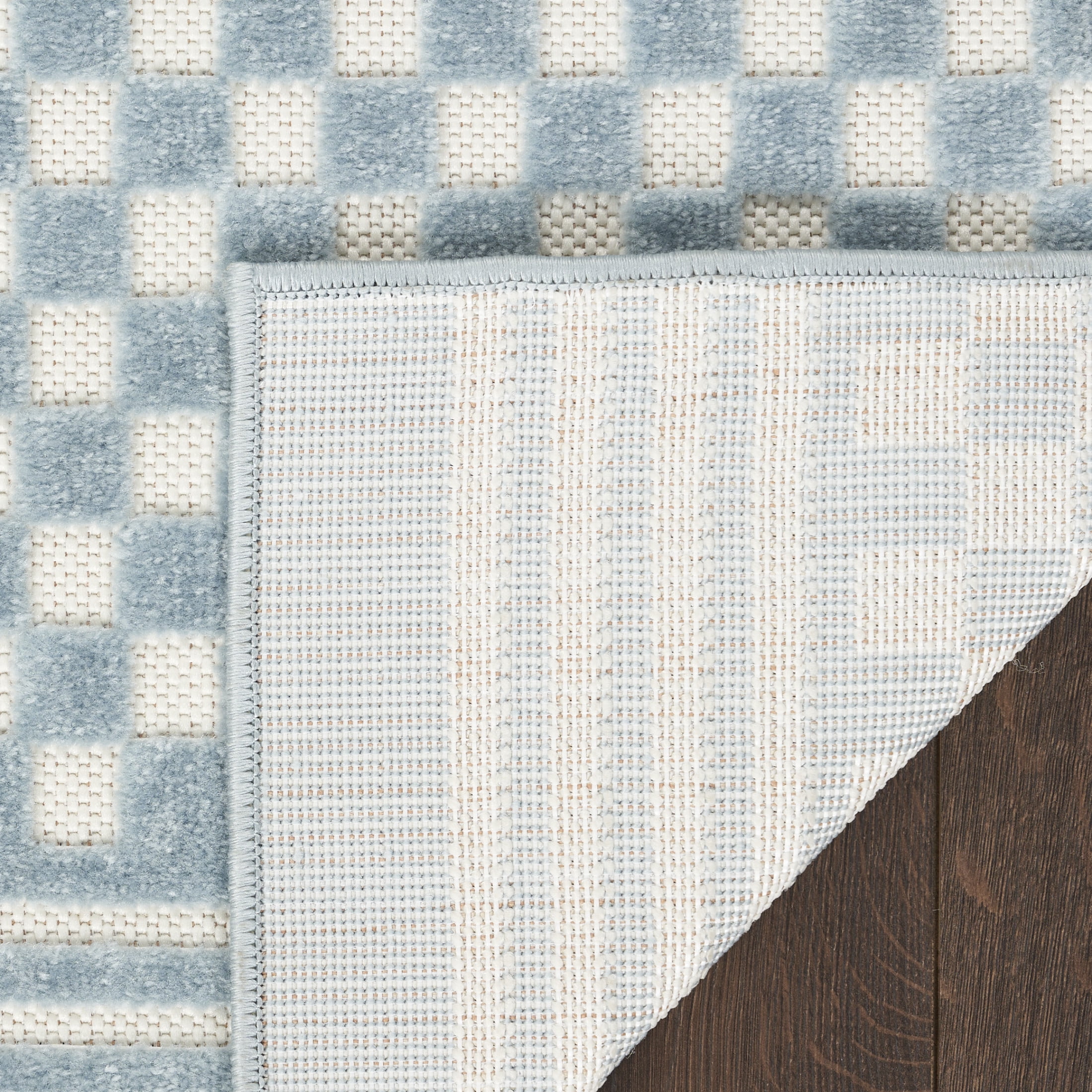 Nourison Casual 5'3" x 7' Blue Coastal, Nautical & Beach Indoor Rug