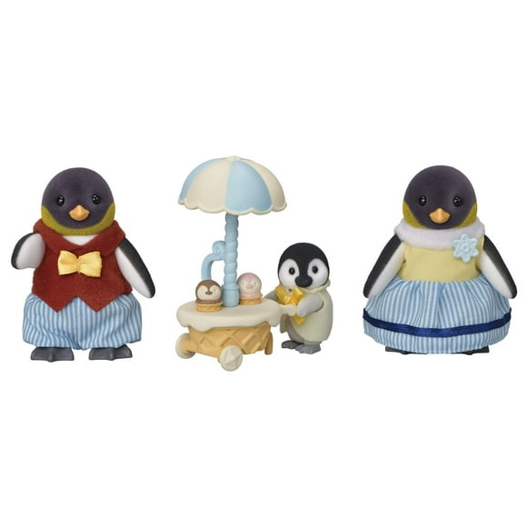 Figuras de muñecas coleccionables Calico Critters Penguin Family