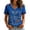 Blue,#064, variant on 9/11 25th Anniversary Shirt Womens WE Will Never Forget Tee Shirts | Lightweight Fabric, V Neck Short Sleeve Tops, American Flag, 2001-2026 25Th Anniversary Tops, Patriotic Honor Tee Shirt White,M