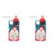 thumbnail image 1 of Cateissary Funda para teléfono móvil de Navidad Copo de nieve Papá Noel Funda protectora de TPU Type6 NO6, 1 of 6