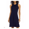 Karen Kane Women's Halter Dress Rayon DK Blue S
