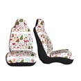 thumbnail image 3 of Yiaed Snowflakes Santa Claus Print Car Seat Covers,Universal Auto Seats Protector Fits for Car,SUV Sedan,Truck,Automotive Seat Covers & Accessories-1, 3 of 9