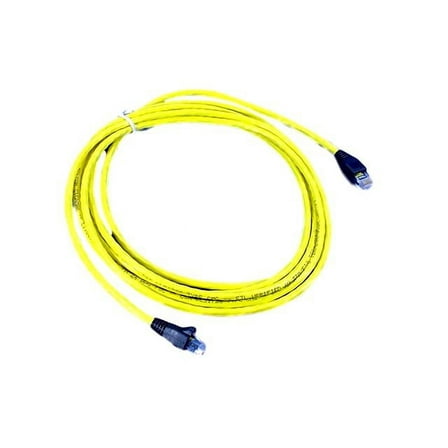 Leviton Yellow Cat 5e 10 ft Ethernet Patch Cord Network Cable Booted 5G455-10Y