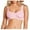 Pink Fruti, variant on Lupo Women's Seamless Active Wear Bra