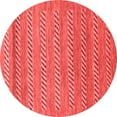 thumbnail image 1 of Ahgly Company Machine Washable Indoor Round Abstract Red Modern Area Rugs, 5' Round, 1 of 4