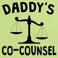 thumbnail image 2 of CafePress - Daddys Co Counsel Long Sleeve T Shirt - Long Sleeve Infant T-Shirt, 2 of 2
