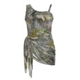thumbnail image 6 of POLERO Girls' Woodland Camo One-Piece Swimsuit with Mesh Cover Up Skirt - Quick Dry, Adjustable Straps, UPF Sun Protection for Beach & Pool Days (7-18 Years), 6 of 10