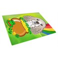 thumbnail image 1 of Tabla de cortar de vidrio Caroline's Treasures BB1960LCB Cocker Spaniel San Patricio grande multicolor, 1 of 1
